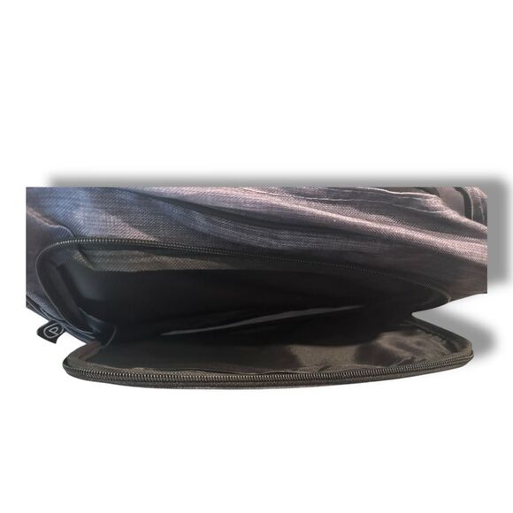 **NWOT**Gray Men's Shoulder Bag - Perfect for Shower Bag! - Picture 3 of 4